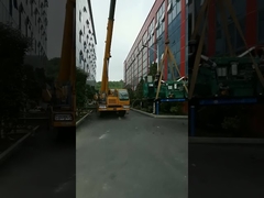 Entrega de grupo gerador a diesel tipo aberto