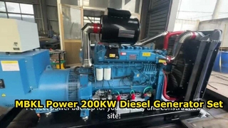 Grupo Gerador Diesel 200KW – MBKL Power