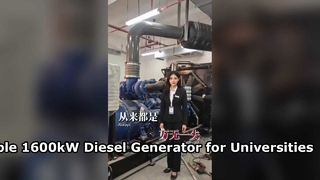 Alimentando universidades com um gerador a diesel Yuchai de 2.000 kVA | PODER MBKL