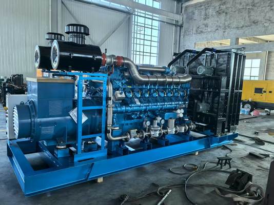 Bom preço. Open/Silent Diesel Generator Set 1000KW/1250KVA with Weichai 16M33D1280NG10 GAS Engine and Wuxi Stanford Alternator on-line