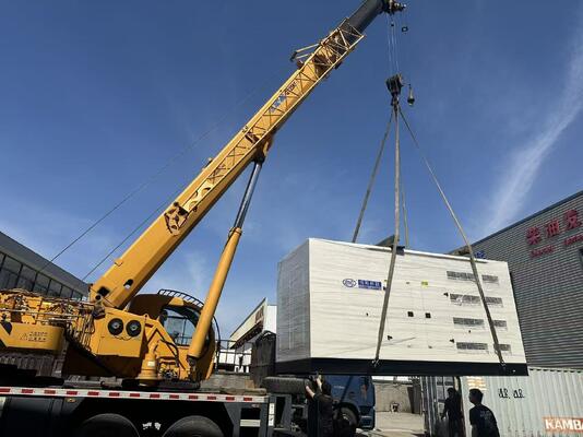 Gerador diesel silencioso em recipiente de 1250 kVA com potência primária e de espera confiável