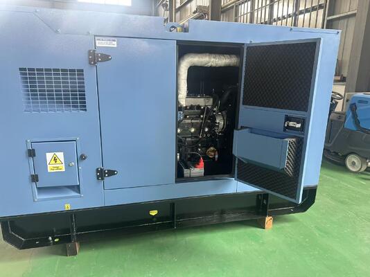 Gerador Diesel de 75kVA para Energia Comercial e Industrial.