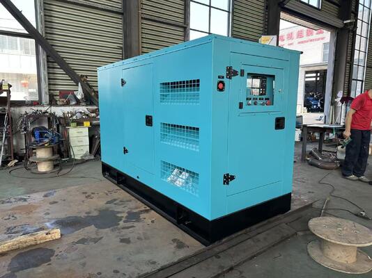 Gerador diesel à prova de som de 70 kW com motor Weichai.