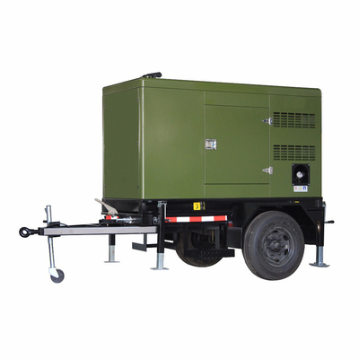 Estação móvel 460KW 575KVA Gerador diesel tipo reboque com motor Cummins KTAA19-G6