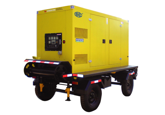 Bom preço. Weichai 350KW Trailer montado gerador diesel conjunto para carregamento on-line