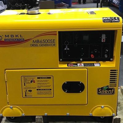 Usos domésticos 8KW 14.4KVA Air Cooled Diesel Generator sets com motor Yangdong